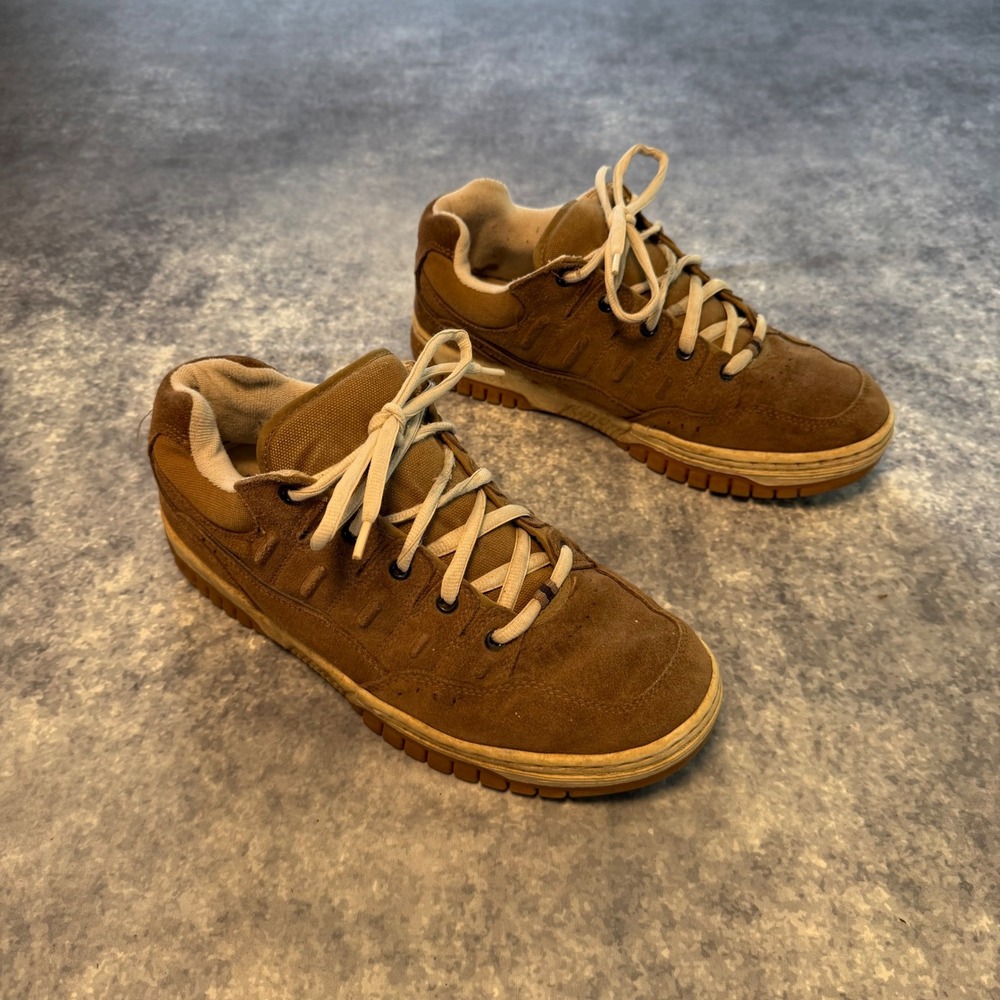 Vintage Y2K No Boundaries Slider 2 Chunky Skate Shoes Mens 10.5 Brown Fat Tongue